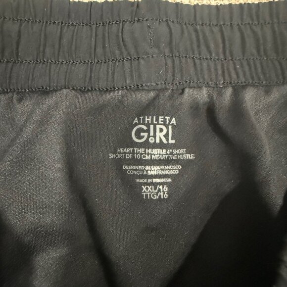 Athleta Girl Heart The Hustle 4" Short Size 16 - Picture 3 of 6